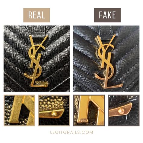 how to spot fake ysl clothes|ysl bag patterns.